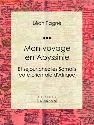 cover image of Mon voyage en Abyssinie